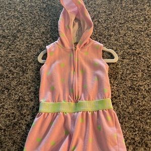 Juicy couture hooded romper